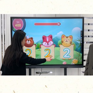 유치원 어린이집 유아용 VR 터치 활동 프로그램 아이노리터 48종 전자칠판용 95인치 8G+128G